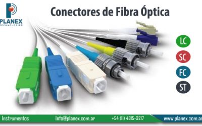 Conectores de Fibra óptica más utilizados en la Actualidad