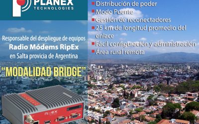 Planex – Equipos RipEx en Salta Provincia de Argentina….