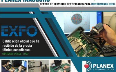 Planex Inauguró su Centro de Servicios Certificados para Instrumentos EXFO.