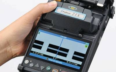Empalmadoras de fibra óptica