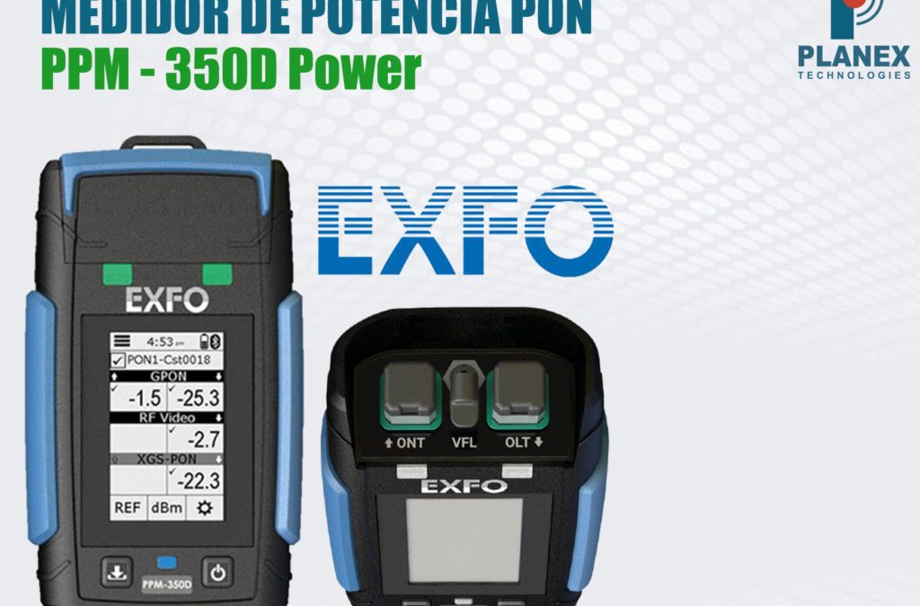 EXFO lanzó el primer medidor de potencia PON inteligente de la industria de las telecomunicaciones